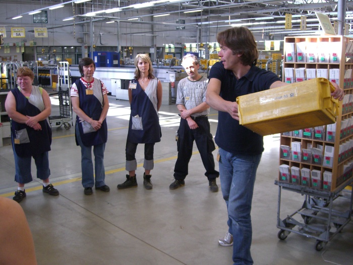 Gruppenschulung Deutsche Post World Net